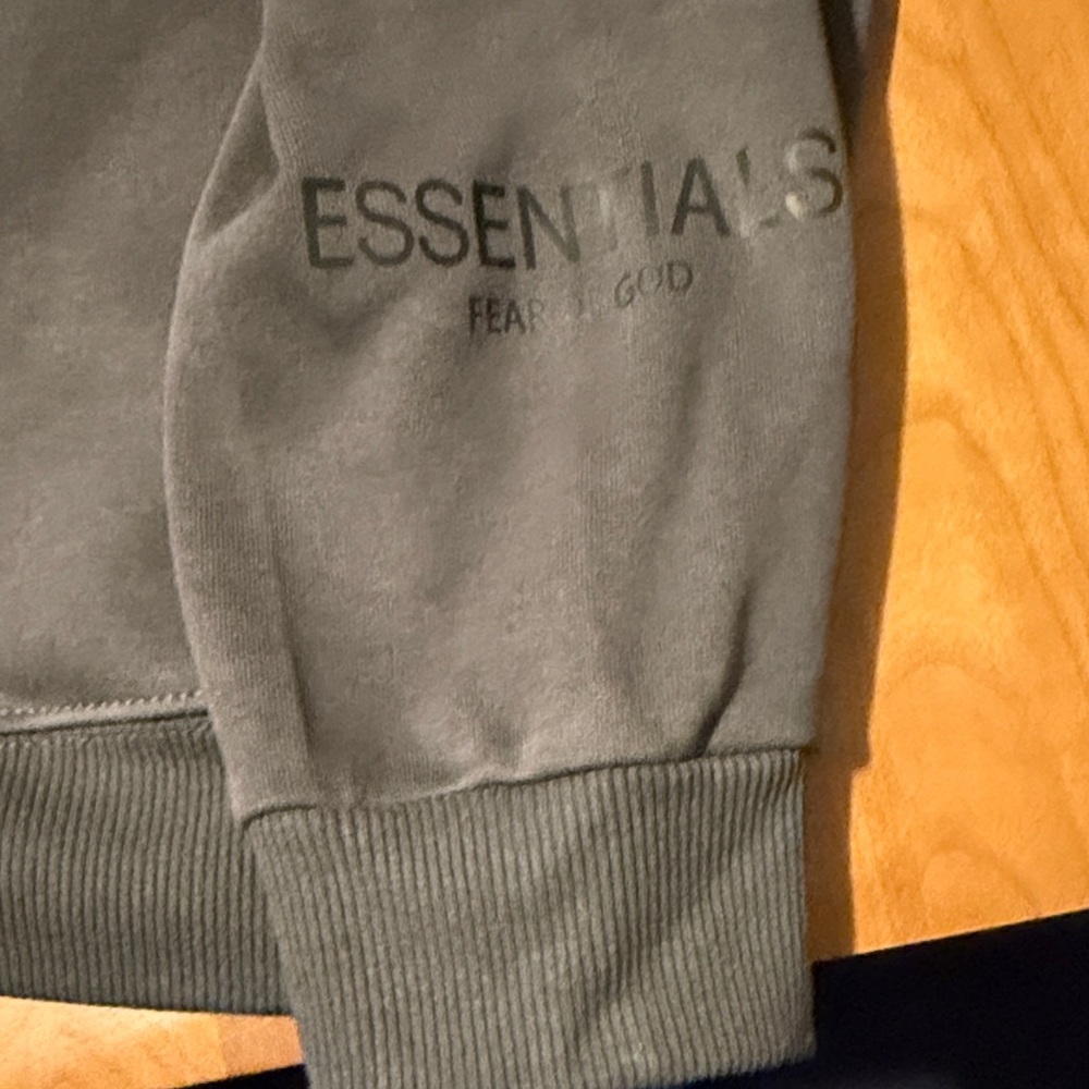 Fear of God Essentials Charcoal Hoodie - Picture 5 of 10